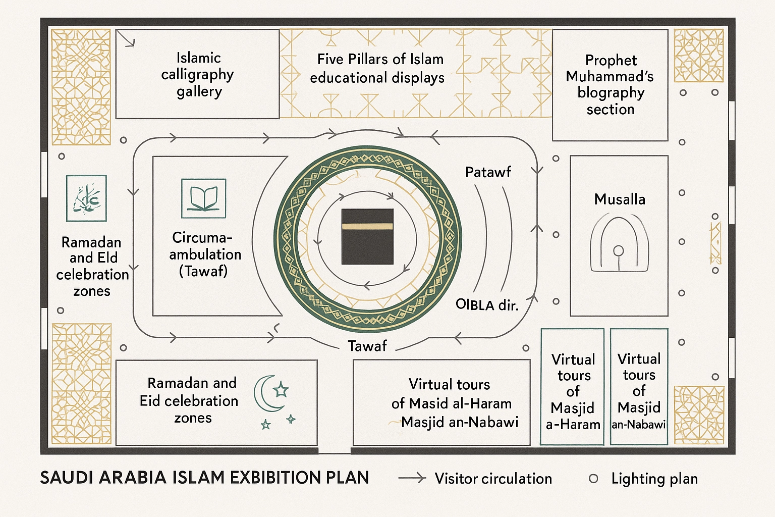 Islam in Saudi Arabia Exhibition Display